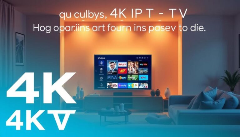 Get High-Quality 4K IPTV Service for Your Smart TV